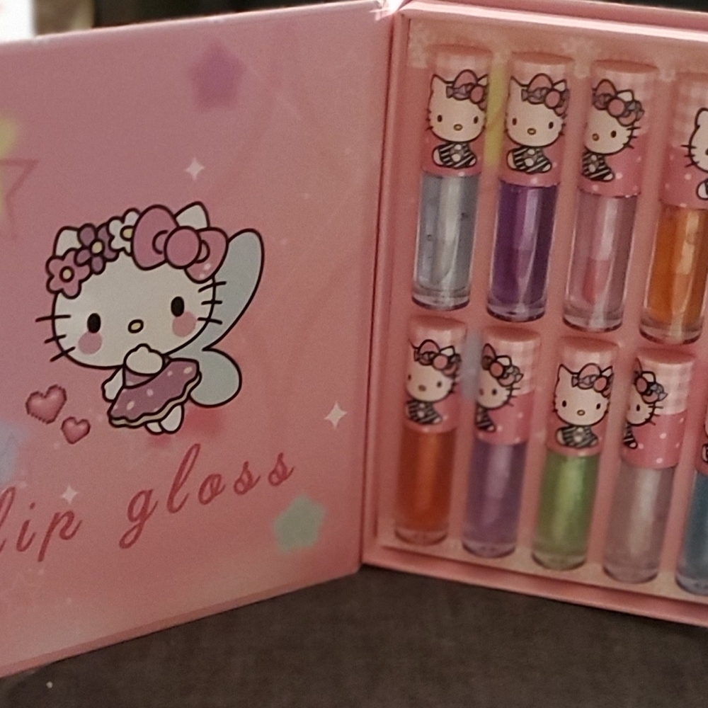 Hello Kitty Pink Lip Gloss Set - Picture 3 of 5
